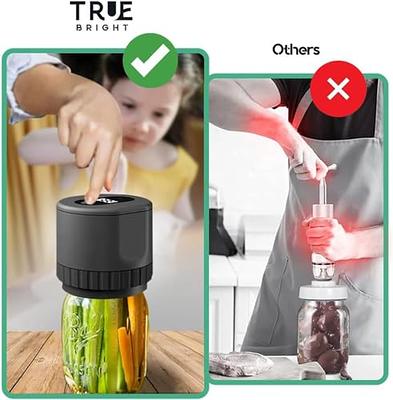 Electric Mason Jar Vacuum Sealer for Wide & Regular-Mouth Jar and Accessory  Hose Compatible with FoodSaver Vacuum Sealer and Vacuum Container, Wine  Vacuum Stoppers, Vacuum Sealer Kit - Yahoo Shopping