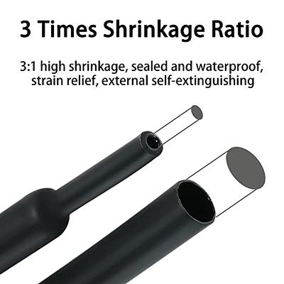 2 Heat Shrink Tubing Medium Wall Adhesive Lined 3:1 Ratio | 4 ft | BuyHeatShrink