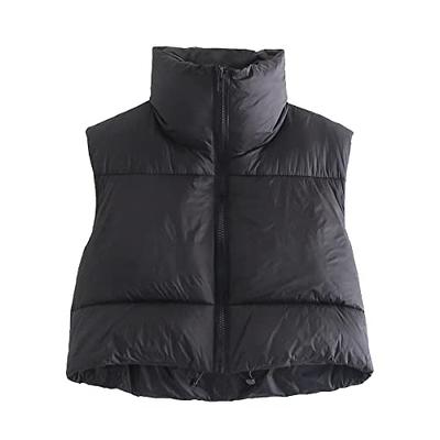 AMEBELLE Women's Oversized Puffer Vest Winter Quilted Lightweight Stand  Collar Warm Padded Gilet Sleeveless Puffy Outerwear at  Women's Coats