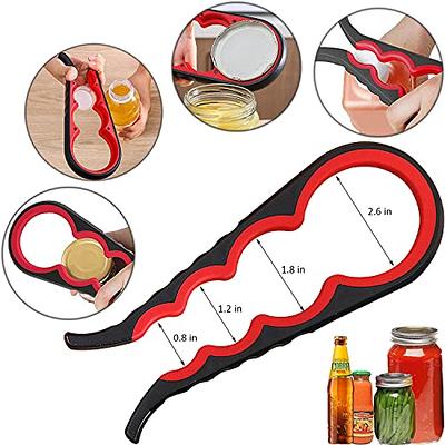 Under Cabinet Jar Opener - Undermount Lid Gripper Tool Easily Grip and  Unscrew Multi-Sized Jars, Bottles and Containers - Ideal Kitchen Gadget for