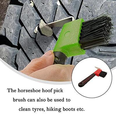 Tough 1 Horse Head Hoof Pick Brush