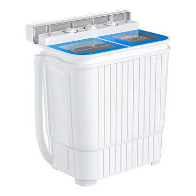 BLACK+DECKER 2.7 Cubic Feet cu. ft. Portable Washer & Dryer Combo in White  with Child Safety Lock