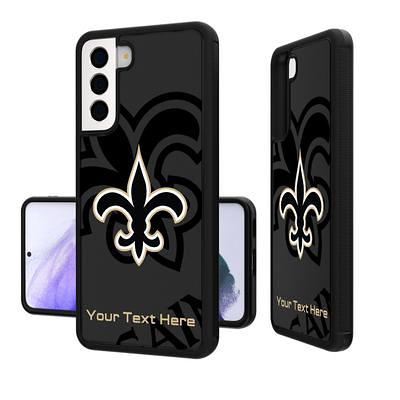 New Orleans Saints Personalized Tilt Design Galaxy Bump Case