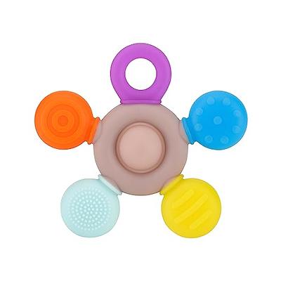 Silicone Chewable Ring Teething Toys