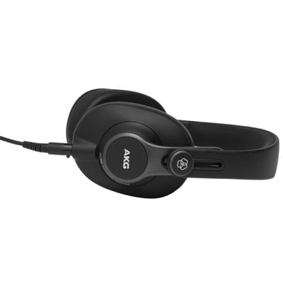 AKG Pro Audio K92 Over-Ear, Closed-Back, Studio Headphones, Matte Black and  Gold
