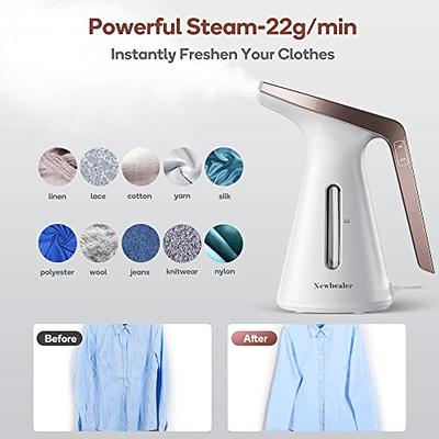Aspiron Travel Fabric Wrinkle Remover Steamer for Clothes