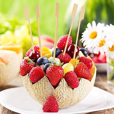 4.7 Inch Food Picks 100PCS Cocktail Toothpicks Drink Disposable