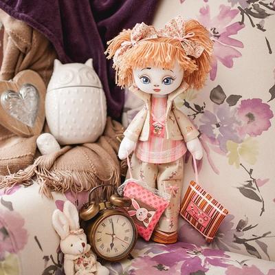 Cloth Doll Making Kit, Diy Interior With Clothes, Handmade Tutorial, Toy  Sewing Project, Fabric Pattern - Yahoo Shopping