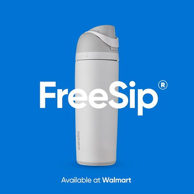 FreeSip Water Bottle with Flip-Top Lid - Neon Sage (24 Fl Oz. Capacity)