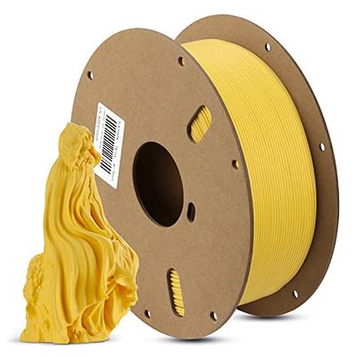 Overture OVERTURE PLA Matte Filament 1.75mm, Matte PLA Roll 1kg Cardboard  Spool (2.2lbs), Dimensional Accuracy +/- 0.03 mm (Matte Light G