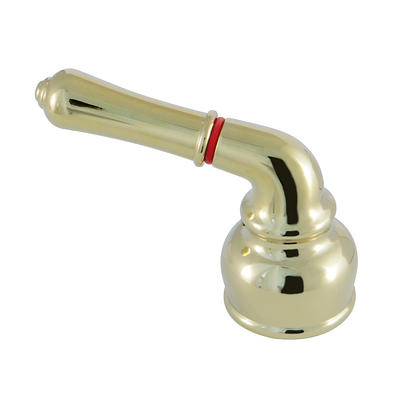 Kingston Brass KBH62.H Hot Metal Lever Handle Polished Brass Faucet  Accessories and Parts Bathroom Sink Faucet Parts Handles - Yahoo Shopping