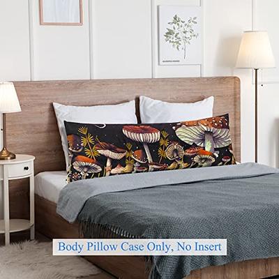 Body Pillow with Pillowcase-Soft Long Bed Pillow for Adults