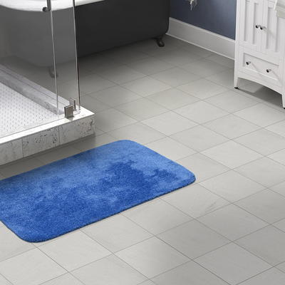 Garland Rug Traditional 2-Piece Bathroom Rug Set Basin Blue