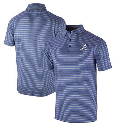 Men's Atlanta Braves Columbia Red Omni-Wick Post Round Polo