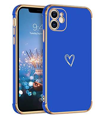 Teageo Compatible with iPhone 12 Case 6.1 inch for Women Girls