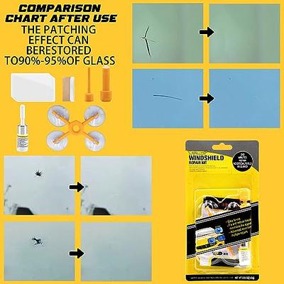 Windshield Glass Repair Kit Bulls-Eye Star-Shaped Cracks