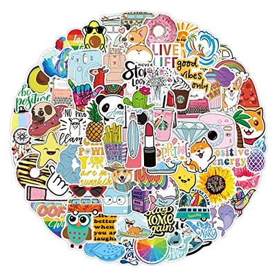 Stickers for Water Bottles 200Pcs Cute Boho Preppy Boho Aesthetic Stickers