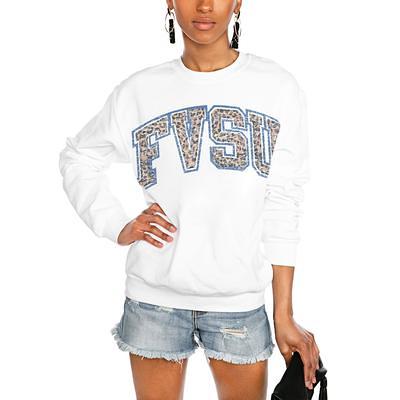 Women's Gameday Couture Gray Boston College Eagles Faded Wash Pullover  Sweatshirt