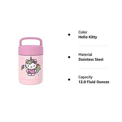 Zak Designs Hello Kitty Kids' Vacuum Insulated Stainless Steel Food Jar  with Carry Handle, Thermal Container for Travel Meals and Lunch On the Go  (12 oz, 18/8 SS) - Yahoo Shopping