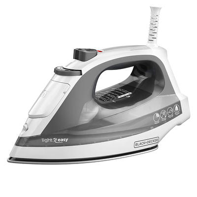 BLACK+DECKER Steam Iron Retractable Cord Gray