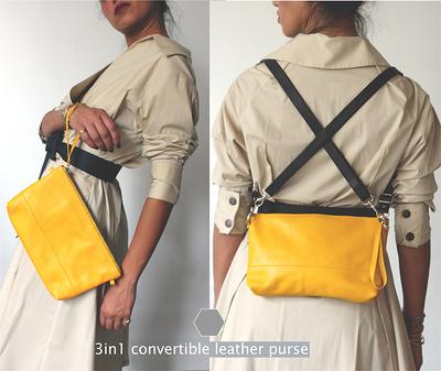 JUDtlv, Spacious & Slouchy Leather Hobo Bag