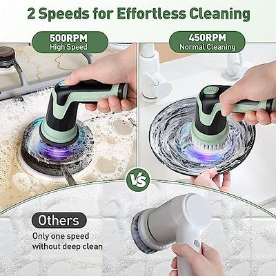 Biuble Electric Spin Scrubber, Bathroom Scrubber Cordless Power - 8  Replaceable Cleaning Brush Heads for Cleaning Bathroom, Kitchen, Tile,  Floor, Car, Bottle - Yahoo Shopping