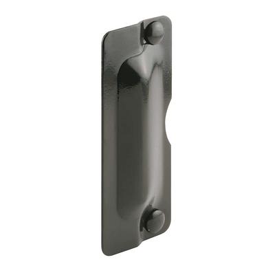 Prime-Line Door Reinforcement Lock, 3 in. Stop, Aluminum Construction,  Satin Nickel Anodized Finish U 10827 - The Home Depot