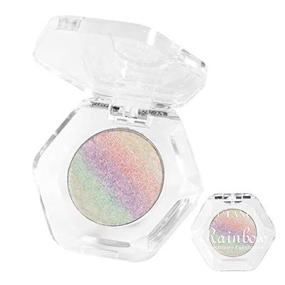ultra-thin iridescent color shift holographic eyeshadow