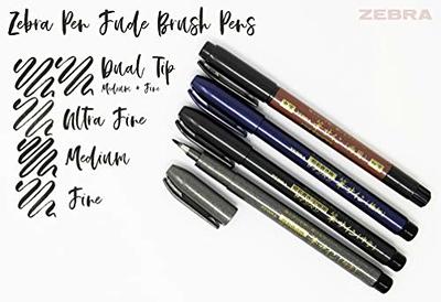 Zebra Color Brush Pen - Gray