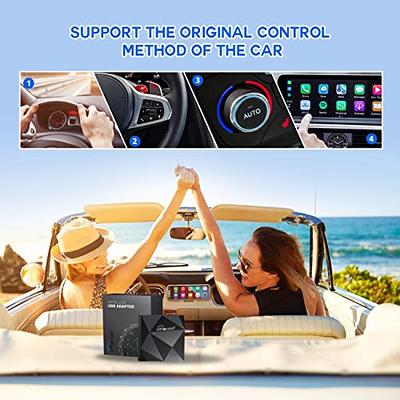  OTTOCAST Wireless CarPlay Adapter for iPhone - 2023 Upgrade  Wired to Wireless Apple Carplay Dongle - 5GHz WiFi, Low Latency, Plug &  Play, Online Update : Electronics