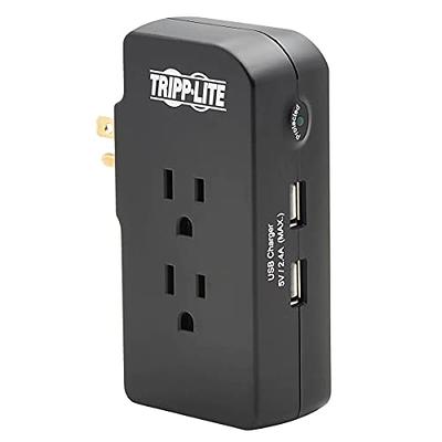 Monoprice 12 Outlet Power Surge Protector with 2 Built-In USB Charger Ports  - 4320 Joules 