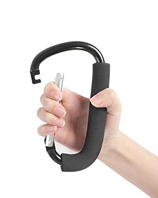 Belle 2 Pack Stroller Hooks - Large Carabiner Clips For Shopping