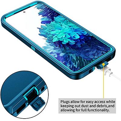 Lanhiem Samsung Galaxy S20 FE 5G Case, IP68 Waterproof Dustproof Case with  Built-in Screen Protector, Rugged Full Body Shockproof Protective Cover for