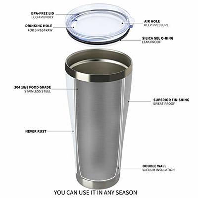 30oz Stainless Steel Tumblers Bulk,Vacuum Insulated Cups Double