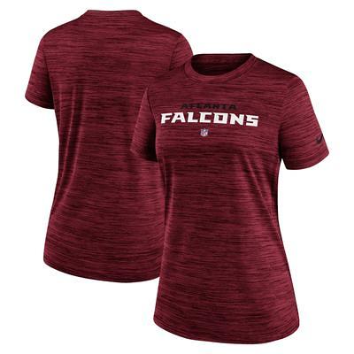 Nike Women's Dri-Fit Sideline Velocity (NFL Atlanta Falcons) T-Shirt in Red, Size: Medium | 00M66DL96-0BN