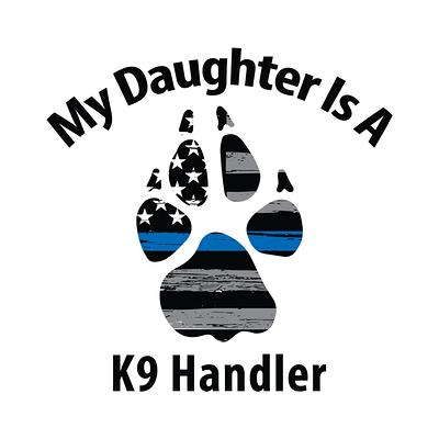 Thin Blue Line My Daughter Is A K9 Handler Vehicle Decal. Vinyl Law  Enforcement Sticker. Police K-9 - Yahoo Shopping