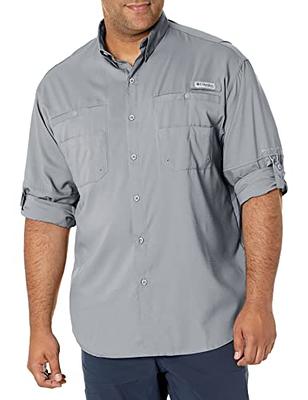 Columbia Men's Cool Grey Tamiami II Short Sleeve Shirt