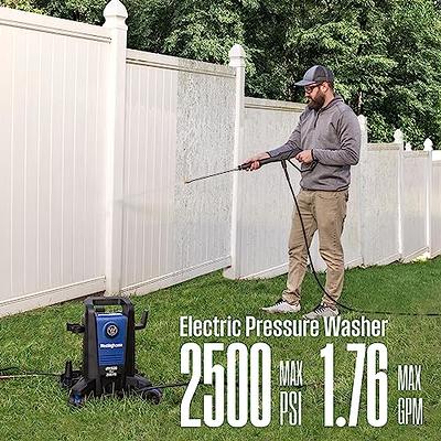  WHOLESUN 3500PSI Electric Pressure Washer 2.65GPM Power Washer  1600W High Pressure Cleaner Machine with 4 Nozzles Foam Cannon for Cars,  Homes, Driveways, Patios (Green) : Patio, Lawn & Garden