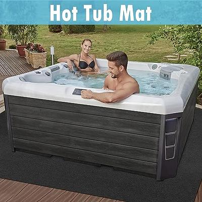 79inch Large Waterproof Non-Slip Indoor Hot Tub Mat Spa Floor