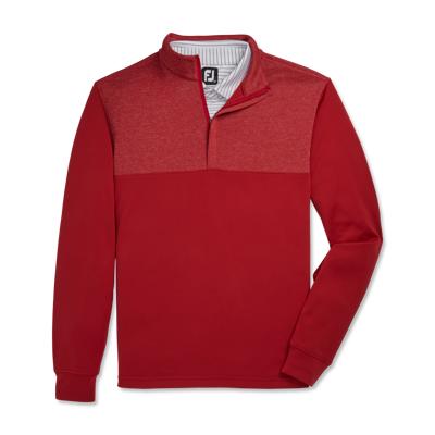 Alabama Crimson Tide Peter Millar Perth Solid Stretch Quarter-Zip Top - Blue