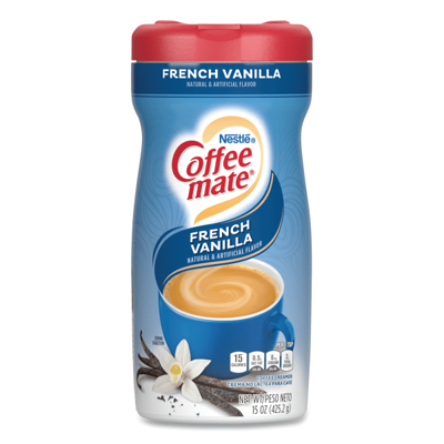 Nestlé® Coffee-mate Powdered Creamer Canister, French Vanilla, 15