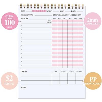 Thick Thighs Thin Patience: Fitness Planner - Fitness Journal For Women ,  120 custom pages for recording your