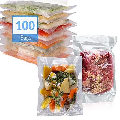 100-3 x 5 Bags Food Magic Seal for Vacuum Food Storage Sealer Bags!