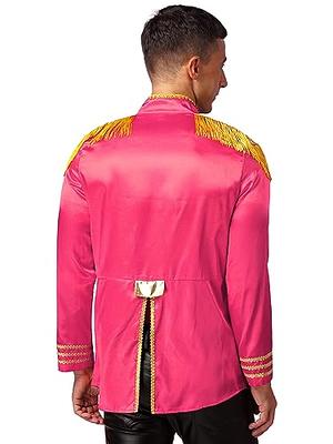 Ladies Pink Jacket 1950's 60's Grease Fancy Dress Hen Night Costume
