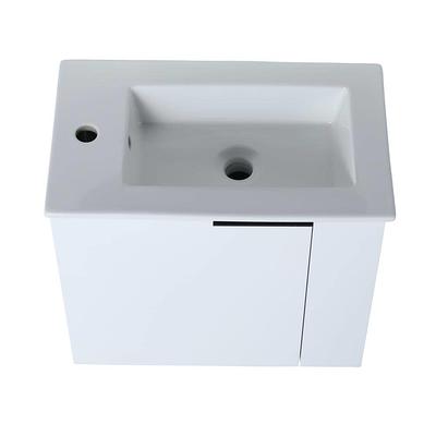 17.8 in. W x 23.7 in. D x 33.6 in. H Bathroom Vanity in White