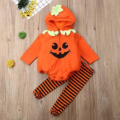 Primark Girls Boys Orange Stripe Bodysuit