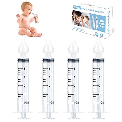 Set Adaptor Cleaning Nose Saline Nasal Rinse + 20ml Syringe Baby Kid Health  Care