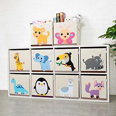 SOSPIRO Kids Toy Storage Organizer with Bins, Toy Storage Cabinet