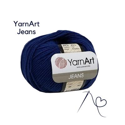  Yarn Bee Country Blue Yarn for Knitting/Crocheting