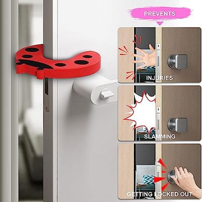 DOOR MONKEY Child Proof Door Lock & Pinch Guard - For Door Knobs